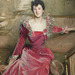 Detail of Mrs. Hugh Hammersely by Sargent in the Metropolitan Museum of Art, January 2022