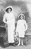 Edith A Everett with daughter Edith L R Everett