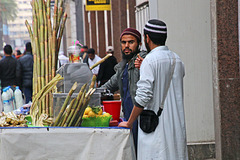 Sugar cane juice vendors