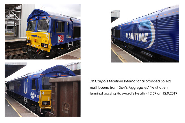DB Maritime International 66 162 Hayward's Heath 12 9 2019 collage