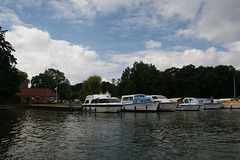Boats On Malthouse Broad