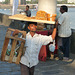 Mumbai- Street Vendor on His Way to His Pitch