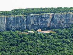 Dreifaltigkeitskloster von Arbanasi, aufgenommen vom Preobrazhenski-Kloster