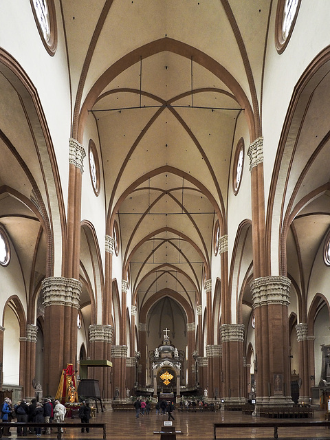 Basilica of San Petronio (interior), Bologna