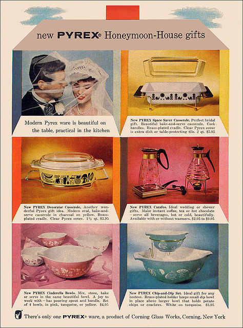 Pyrex Ad, 1958