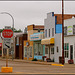 Main Street, Oyen, Alberta.