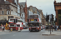 Lothian P271 PSX in Princes Street, Edinburgh - 2 Aug 1997