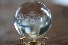 Crystal ball - focus stacked