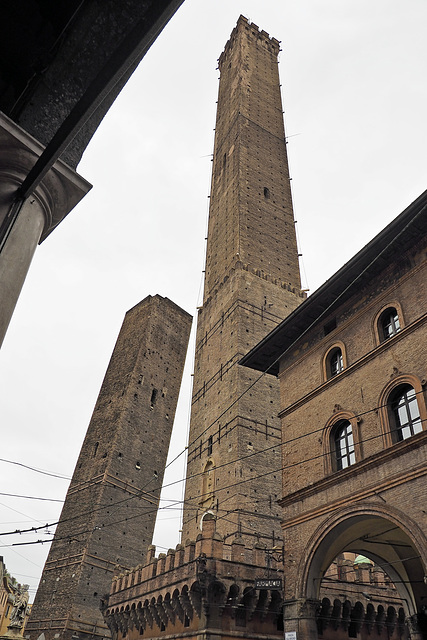 The two Towers, Garisenda and Asinelli, Bologna