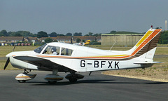 G-BFXK at Solent Airport - 7 July 2018