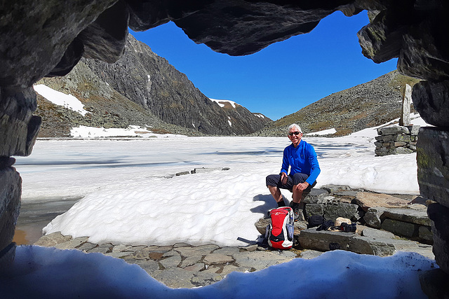 Frozen Lake 'Hundstalsee'