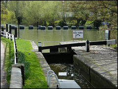 river barrage near Thames Lock