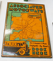 Associated Motorways enamel map (P1000653)