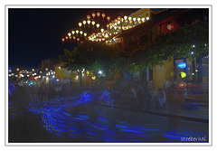 Waterfront promenade in Hoi An on the Thu Bon River