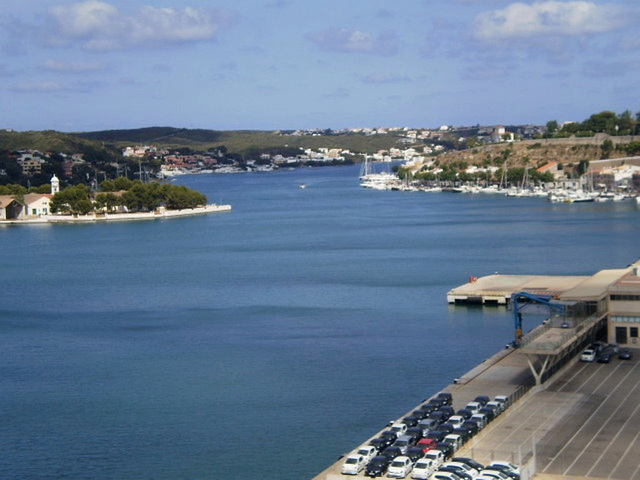 Maó's harbour.