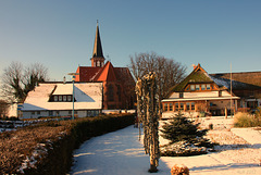Wustrow (Fischland), Blick zur Kirche