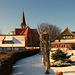 Wustrow (Fischland), Blick zur Kirche