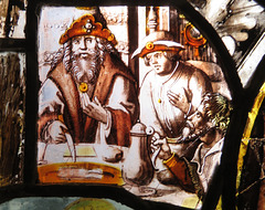canterbury museum glass   (53)passover meal in c17 flemish glass