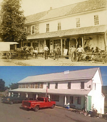 Leck Kill Post Office Building, Leck Kill, Pa.—Then and Now