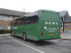 DSCF0735 Dews Coaches S662 JSE at Peterborough Services - 22 Feb 2018