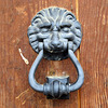Lion door knob from Ainsa