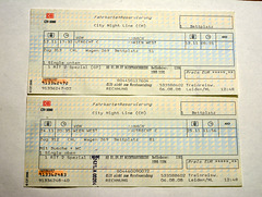 Train tickets Utrecht to Vienna v.v.