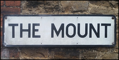 Mount sign
