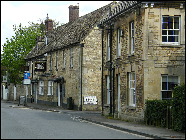 sign spoils village street