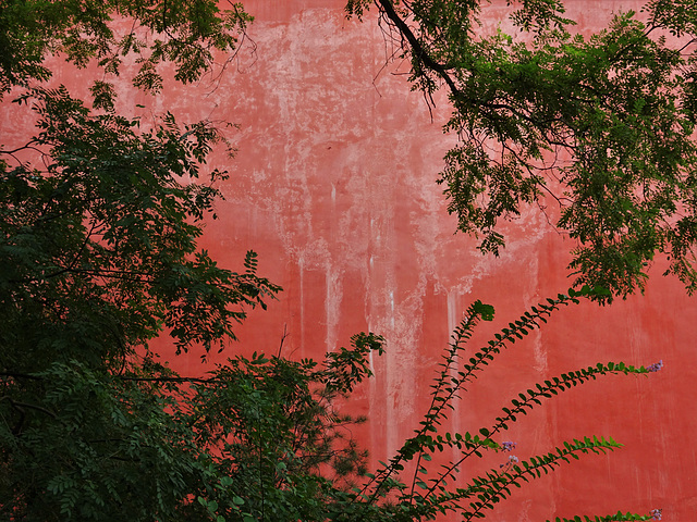 Forbidden City, Meridian Gate wall