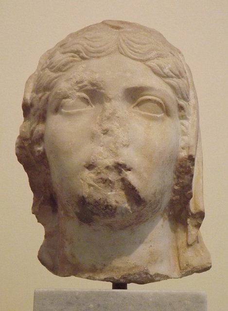 Portrait Head of Livia from Thespies in the National Archaeological Museum of Athens, May 2014