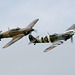 BBMF Spitfire and Hurricane