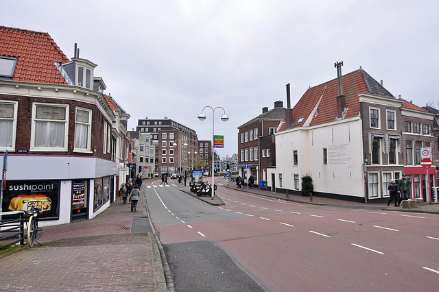 Leiden – Pelikaanstraat from Gepekte Brug