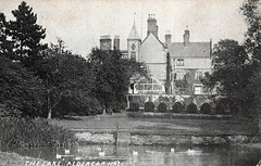 Aldercar Hall, Derbyshire (Long Demolished), Garden Front