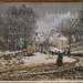 "L'entrée de la Grande-Rue à Argenteuil, l'hiver" (Claude Monet - 1875)