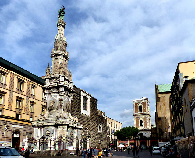 Napoli - Obelisco dell'Immacolata