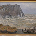 "Mer agitée à Etretat" (Claude Monet - 1883)