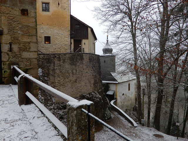 Burg Rabeneck im Winter