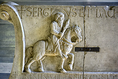 Verona 2021 – Castelvecchio Museum – Sarcophagus of Saints Sergius and Bacchus