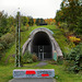 Tunnel der ehem. RBH-Zechenbahn unter der Halde Hoheward (Herten) / 17.10.2020
