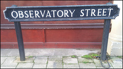 Observatory Street sign