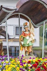 Brunnenfigur in St. Anton