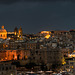 düstere Wolken hinter Valletta (© Buelipix)