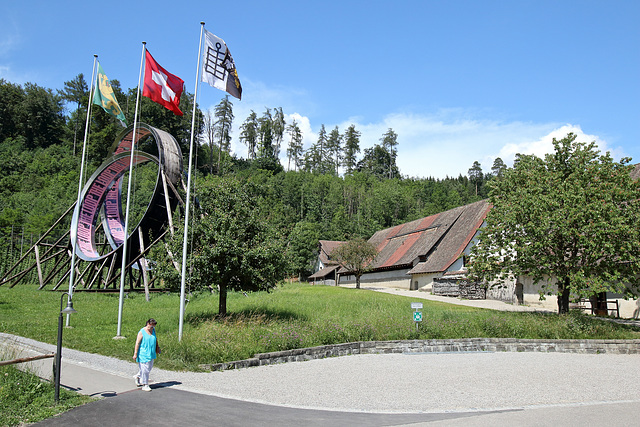 Kartause Ittingen - Der Eingangsbereich vor der Kartause