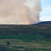 Zoom in detail of fire heading towards Arnfield  (17:00)