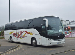 DSCF5497 West Row Coach Services YN57 AEV in Mildenhall - 23 Nov 2018