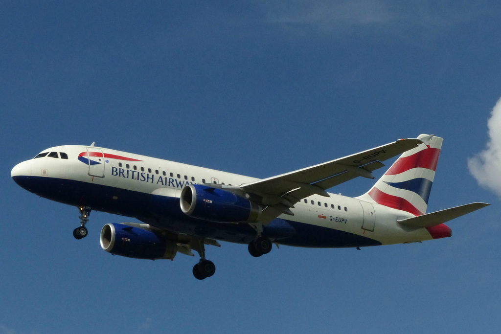 G-EUPV approaching Heathrow - 6 June 2015