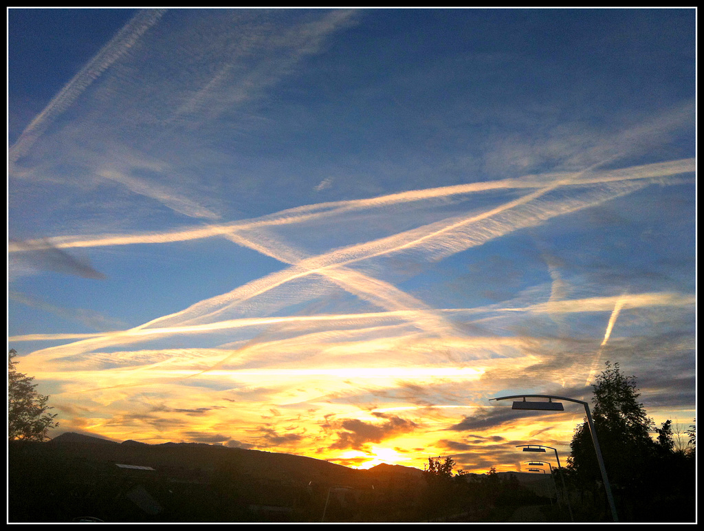 Caminos en el cielo.