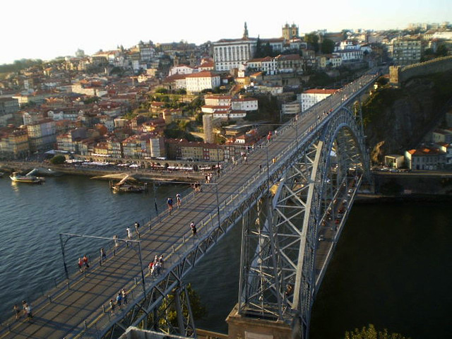 View to Porto, across River Douro.