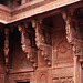 Agra Fort- Decorative Brackets at the Jahangiri Palace