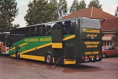 Williamsons Holidays K153 DNT at the Smoke House Inn, Beck Row – 4 July 1996 (320-19A)